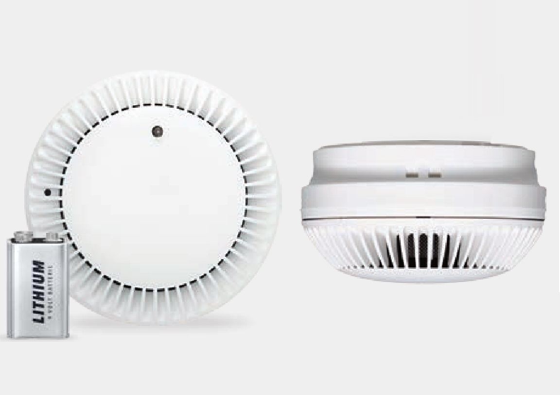 D-Secour Funk-Rauchmelder mit Batterie vernetzbar DS 6210