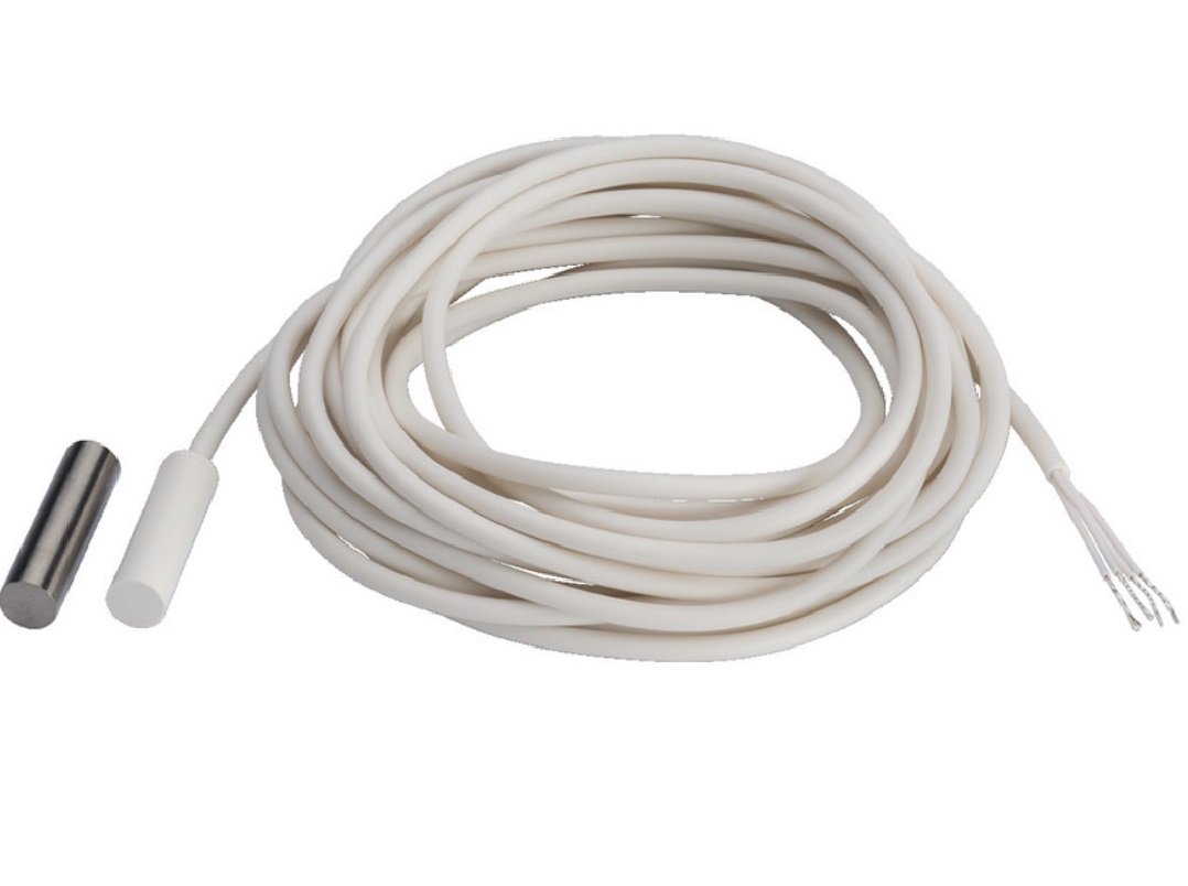 MONACOR Reedkontakt VDS-34FF/WS, 4 m Kabel