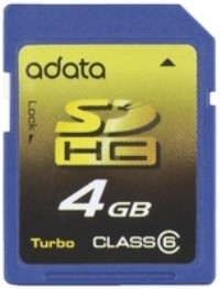 MONACOR SDHC-Speicherkarte SD-4CARD, 4 GB