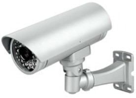 MONACOR 1/3' Hochaufl. Netzwerk-Kamera Motorobjektiv Au&szlig;en EZN-850AP
