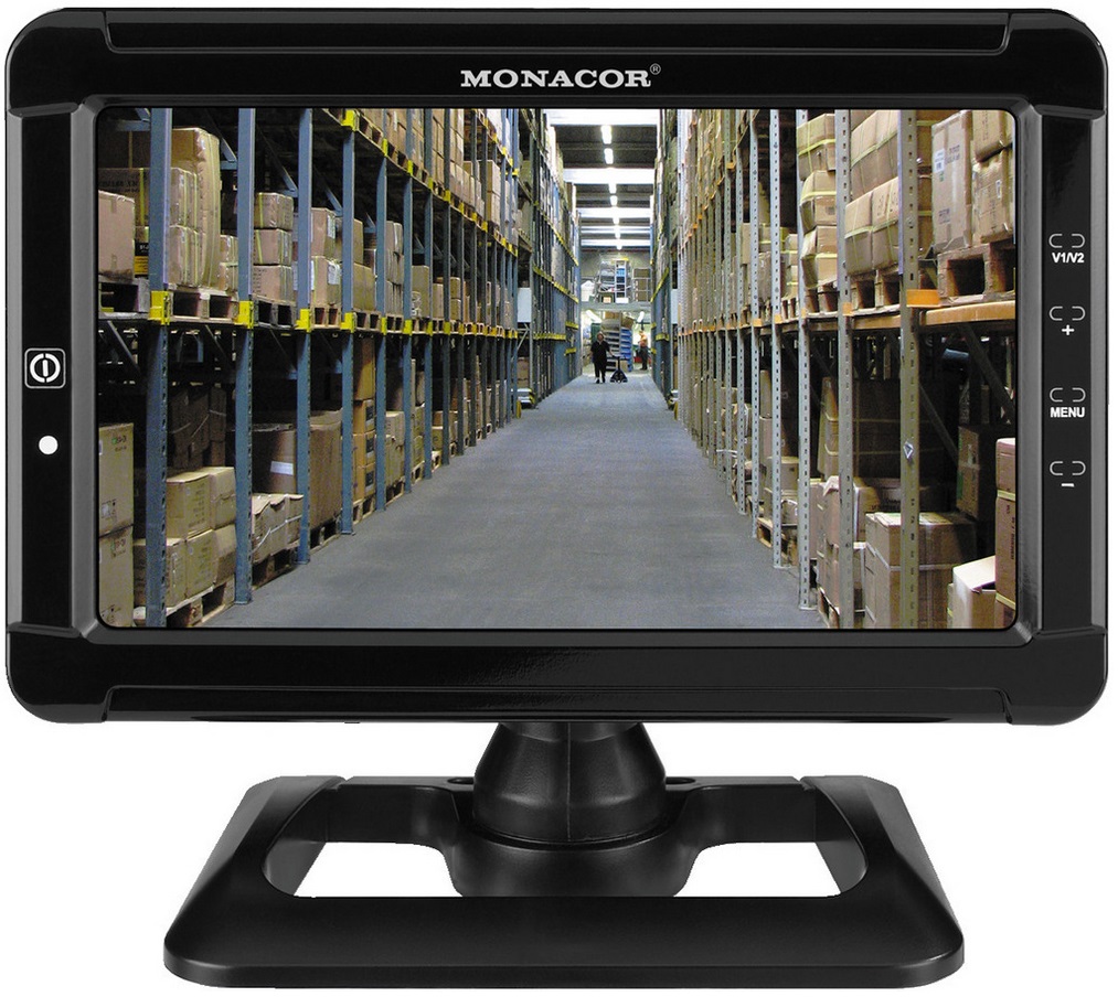 MONACOR 7' TFT-LCD-Farbbildschirm TVLCD-720COL
